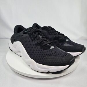 Sorel Kinetic RNEGD Womens 9 Athletic Shoes Black White Mesh Sneakers